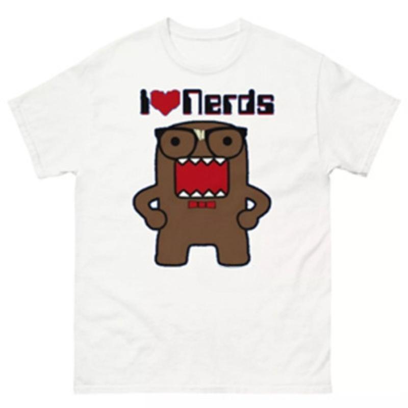 Men's and Women's Same Retro Cartoon Fashion Casual Crew Neck T-shirt
