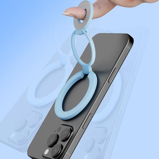 Магнитная подставка-кольцо для телефона, складной держатель для телефона, двусторонний дизайн, горизонтальное и вертикальное крепления для стола и автомобильного крепления