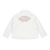Nike Коллекция CNY Велюровые пиджаки Женские Парусный Белый Лацкан Умеренный DQ5366-133