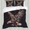 Комплект пододеяльника Eagle размера Queen для взрослых с рисунком животных, стильный декоративный чехол для одеяла с птицами