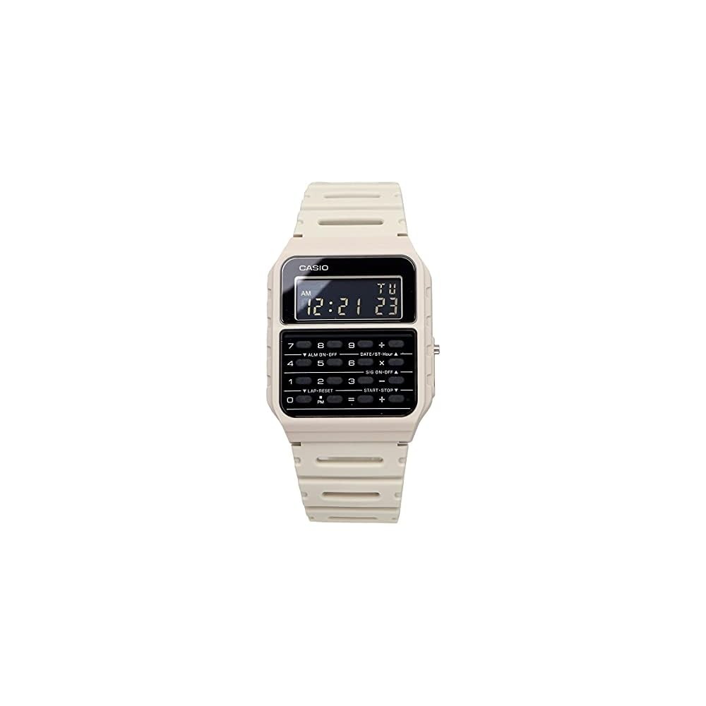 Casio Стандартные часы-калькулятор CA-53WF-8B Цифровой дисплей Водонепроницаемые Унисекс