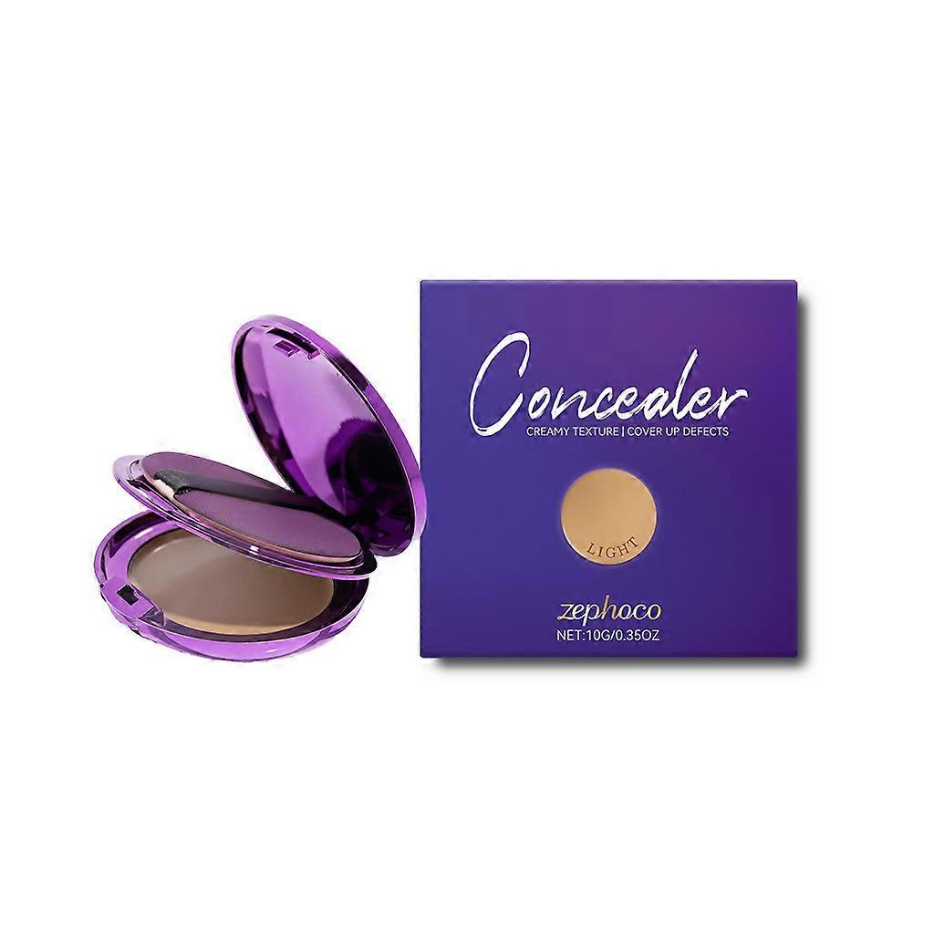 The Ivory White Concealer Tray Is Sweat-Proof, Long-Lasting, Naturally Adheres To The Skin, Covers Blemishes, Moisturizes, And Is Portable With A Matt