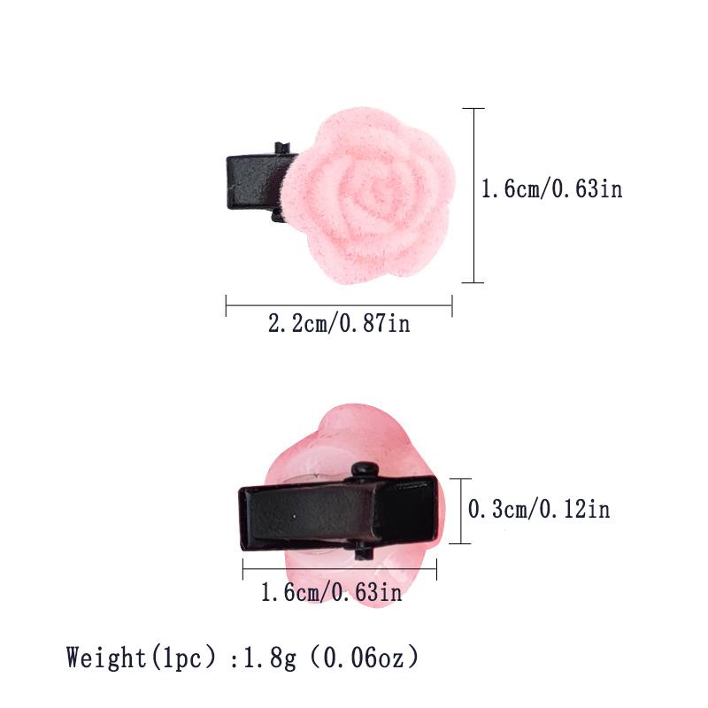 12 штук маленьких красных бархатных заколок для волос в виде роз для женщин корейские заколки для волос с цветами элегантные заколки для волос для девушек аксессуары для волос заколки