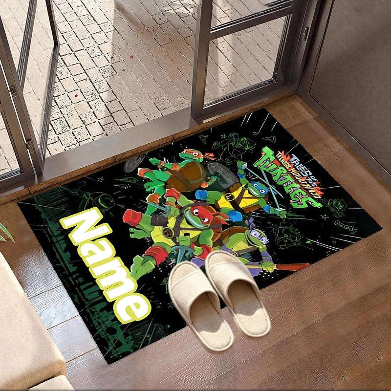 Custom Name Personalized Gamer Print Carpet, Versatile Home Decor Rug, for Playroom, Apartment, Balcony, Entryway, Hallway Gift