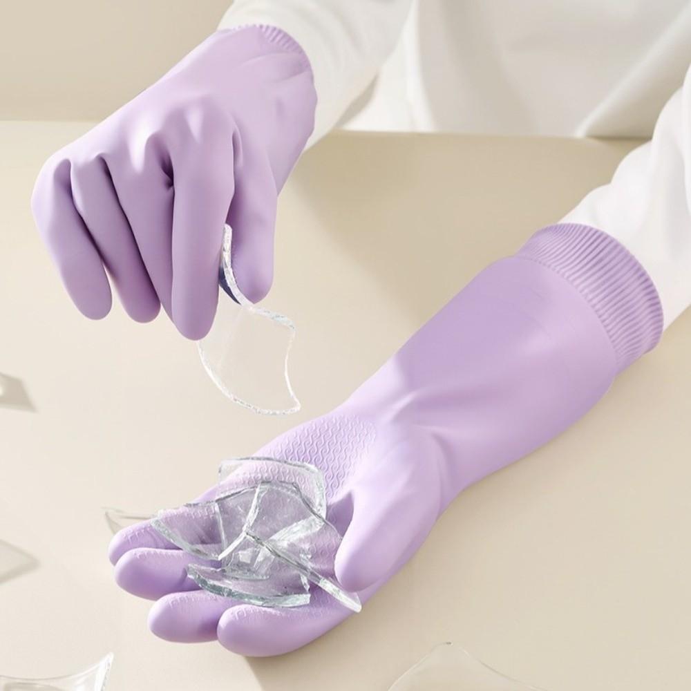 Tear-resistant Dishwashing Gloves Waterproof Housekeeping Gloves Cleaning Gloves Kitchen Use