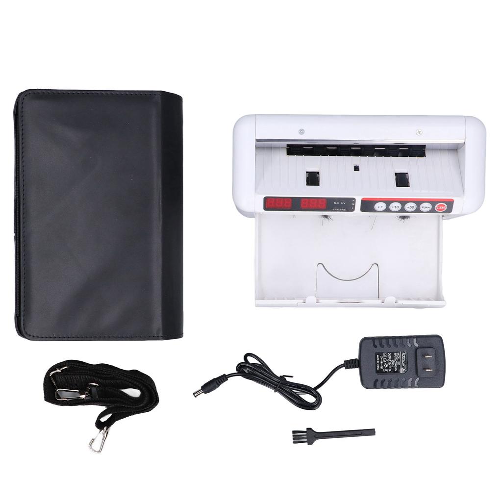 Портативный перезаряжаемый аппарат для проверки фальшивых денег 1?Поддельная купюра номиналом 999