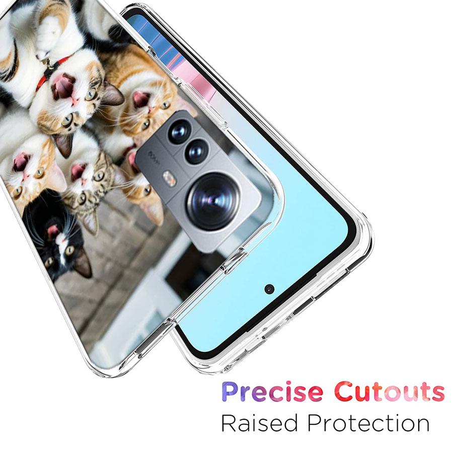 Чехол для телефона «Кошачий отпуск» для Redmi Note 15 Pro 5G 14 13 12 Pro Plus 11 11T 11E 11S 10 Pro 10S 9 9S Прозрачный чехол для телефона с подходящим