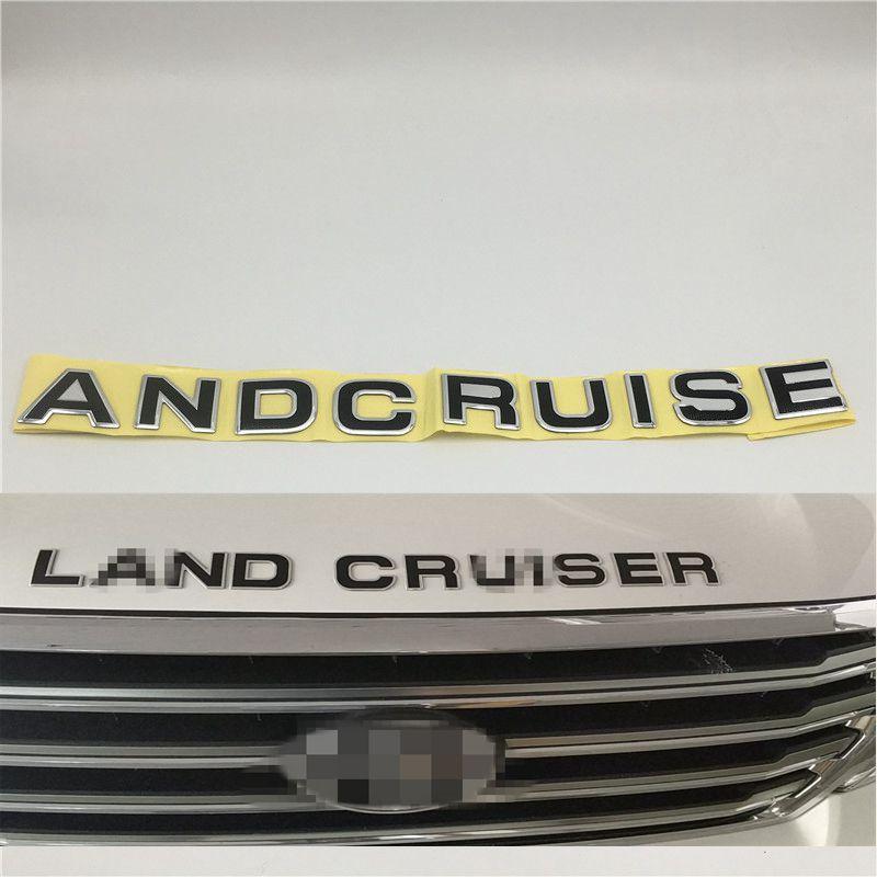 Для To + yo + ta Land Cruiser эмблема на переднем капоте, логотип, значок, символ, наклейка на автомобиль