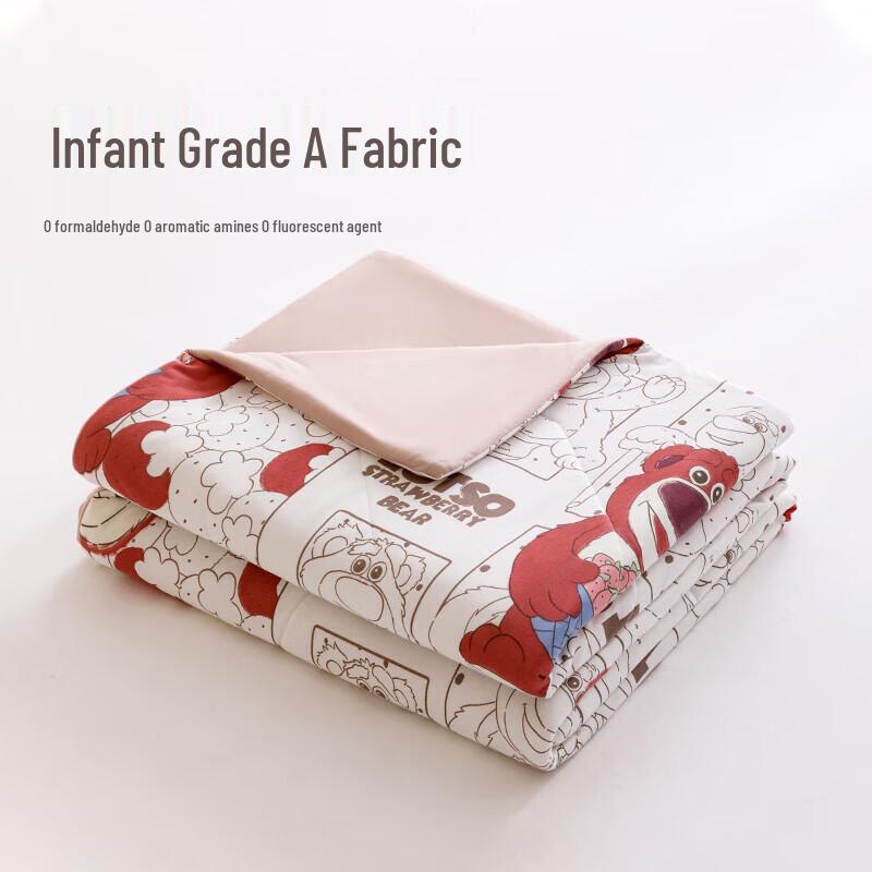 Aimeijia Cotton Candy Strawberry Bear 2.0 Summer Quilt