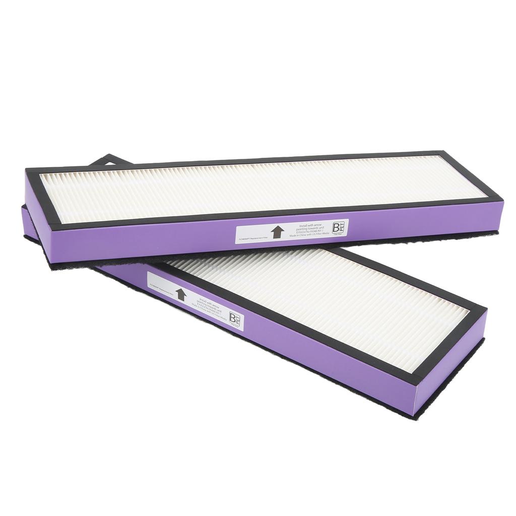 2Pcs High Efficiency Particulate Air Filter Element Replacement for Germ Guardian AC4850PT