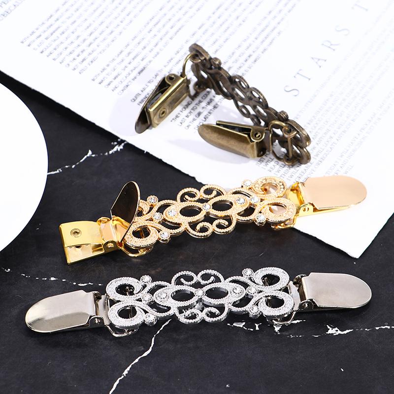 1Pc Sweater Cardigan Clip Duck-Mouth Clip Sweater Pin Brooch Collar Buckles Clothing