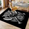 1PC Viking Raven Non-Slip Floor carpet, suitable for Office, bedroomand playrooms. It can also be used as a sofa footrest cover-T106
