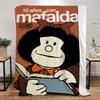 Mafalda забавное одеяло для диванов индивидуальные одеяла украшение для дивана плед для кровати роскошное постельное белье вязаное плед пляжное полотенце домашний интерьер
