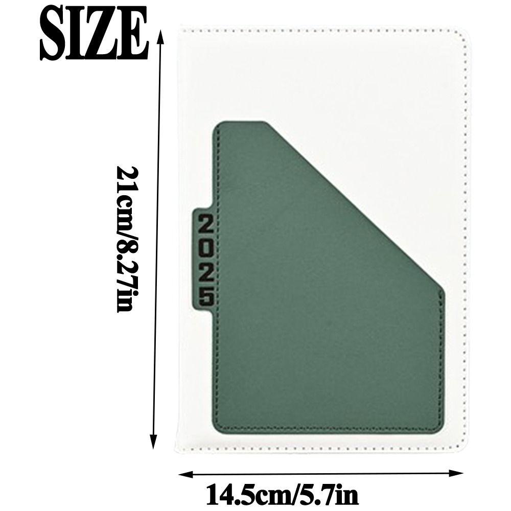 Schedule Journal Office Work Planner A5 365 Days Efficiency Notebook 2025 Notebook To Do Lists