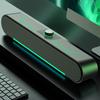 A39 Computer Speaker Surround Soundbar Bluetooth Speaker Wired Loudspeaker Stereo Subwoofer Sound Bar for Laptop PC Gamer RGB Cool Light