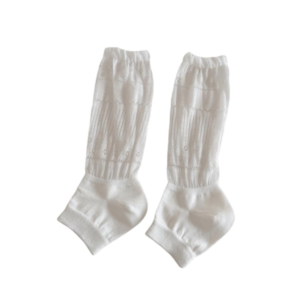 Thin Short Socks Mesh Ruffle Ballet Style Cuffs New Fashion Leg Warmers  Women Girls