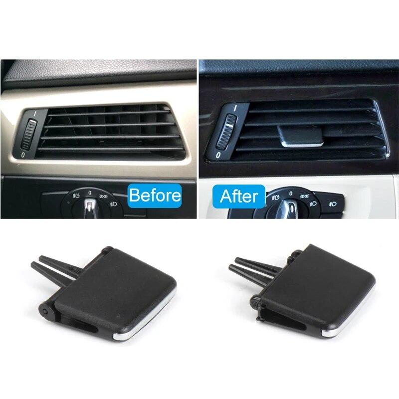 Вентиляционный переключатель для кондиционера, ручка регулировки направления ветра, автоаксессуары для BMW 3 серии E90 E91 E92 E93 2005-12