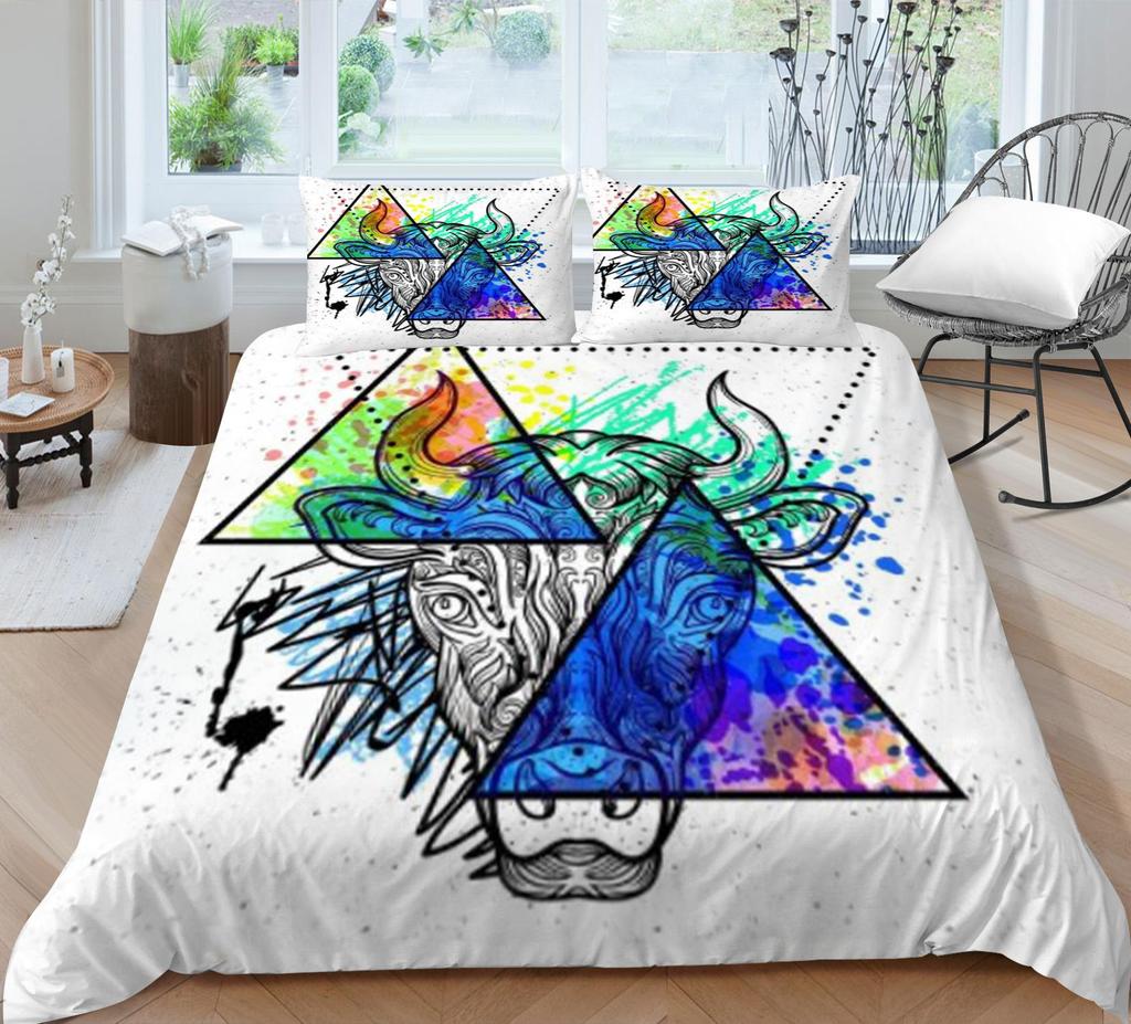 Boho Duvet Cover Design Bedding Cover Set Boho Bedding Man Woman Single Double Size Quilt Cover Set Pillowcase