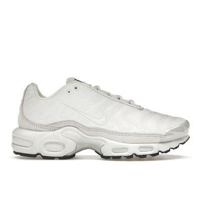 Женские кроссовки Air Max Plus Platinum Tint Белый Темно-Дымчато-Серый Металлик-Серебристый FZ4342-001