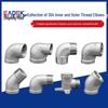 Нержавеющая сталь 316/304 Резьбовой переходной тройник-угольник 90 градусов для водопроводных труб, с наружной/внутренней резьбой