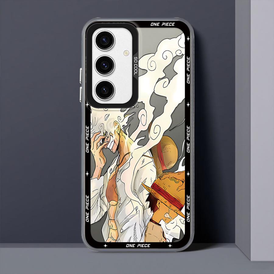 Cartoon O-one Pieces Phone Case for Samsung Galaxy A51 A56 A35 A26 A36 A71 A54 A73 A53 A72 A55 A52 Soft Shell