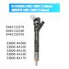 Новый 0445110279 0445110186 0445110092 Дизельная форсунка 33800 4A100 Для HYUNDAI H1 (СТАРЕКС)  / KIA SORENTO 2.5 CRDi