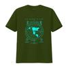 Flat Earth Map Print T Shirt Is Design Firmaunisext Plies New World Order Vintage Washed Designer Clothes Graphic Versatile