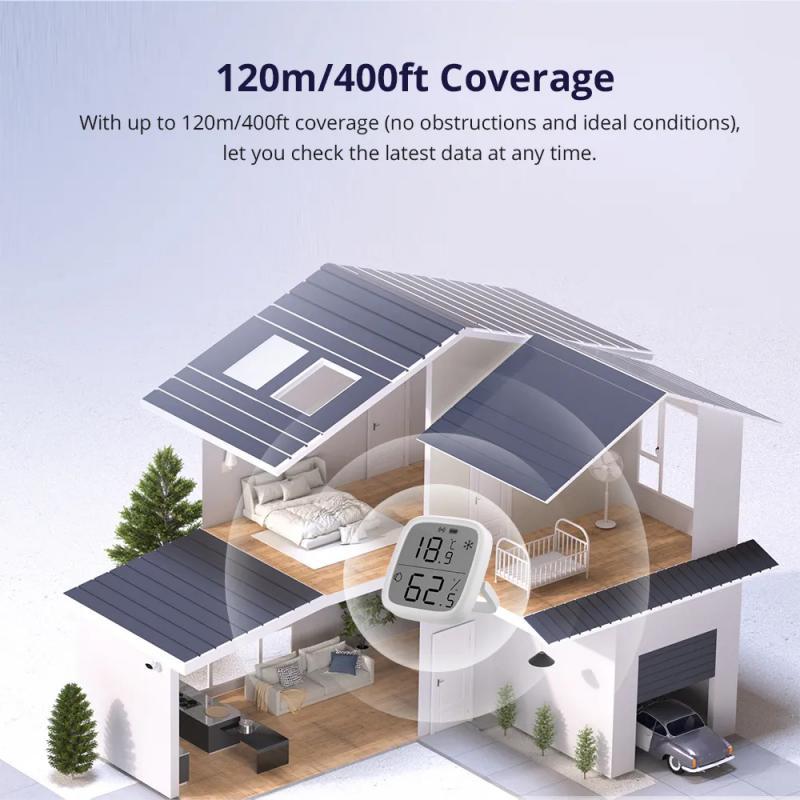 SONOFF SNZB-02D Zigbee Умный Датчик Температуры и Влажности Трансдьюсер Мониторинг в Реальном Времени Ewelink Alexa Google Home Ассистент Алиса