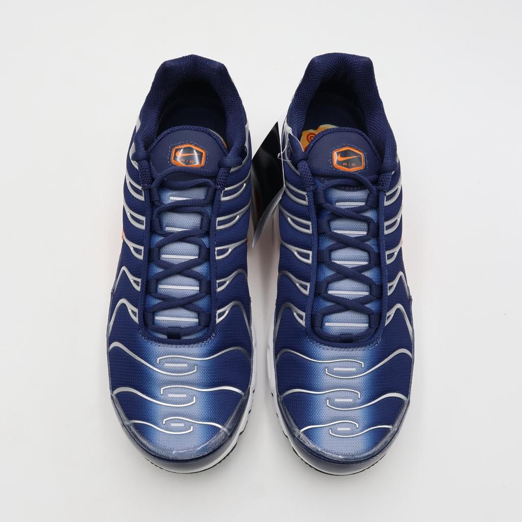 IQ0286-410 Nike Air Max Plus Синий Оранжевый (Мужской)