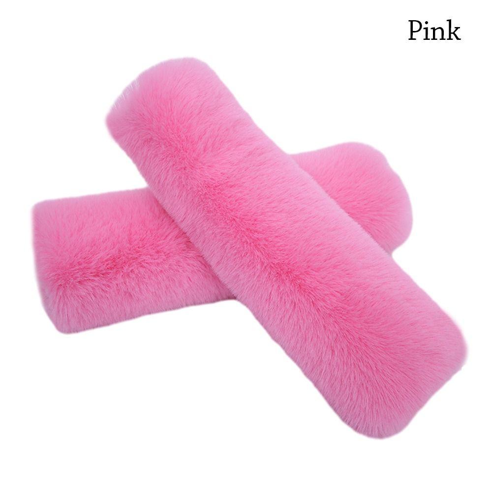 Плюшевый автомобильный ремень безопасности, наплечная накладка, регулируемая наплечная защита, автомобильные аксессуары для интерьера, взрослые