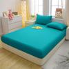 Minimalist 3Pc Modern Solid Color Bedsheet Set Soft And Comfortable Bedding, Bedspread Set Including 1 Bedsheet2 Pillowcases