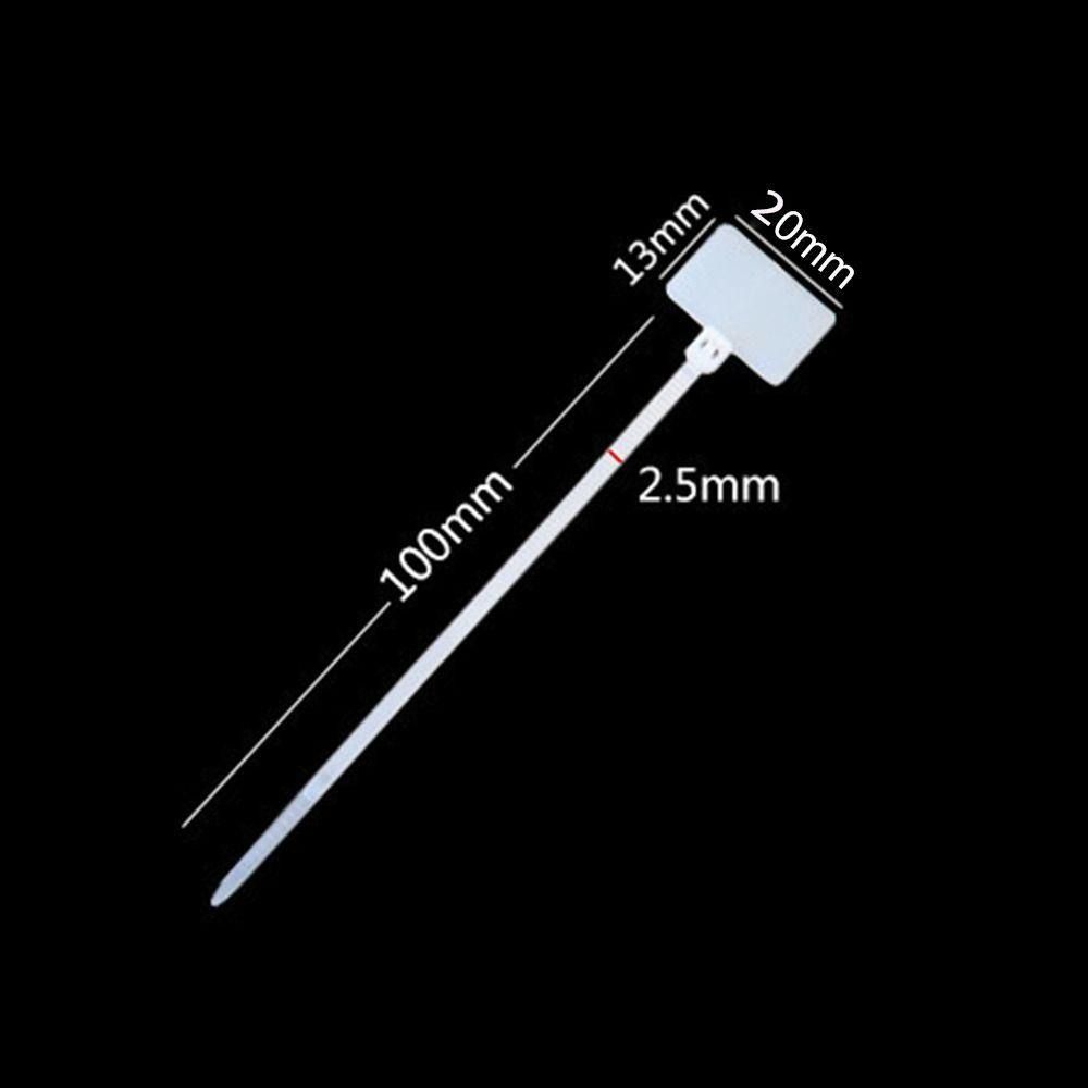 100Pcs Self-locking Cable Ties Colorful Cable Winder Durable Nylon Ties for Home Office