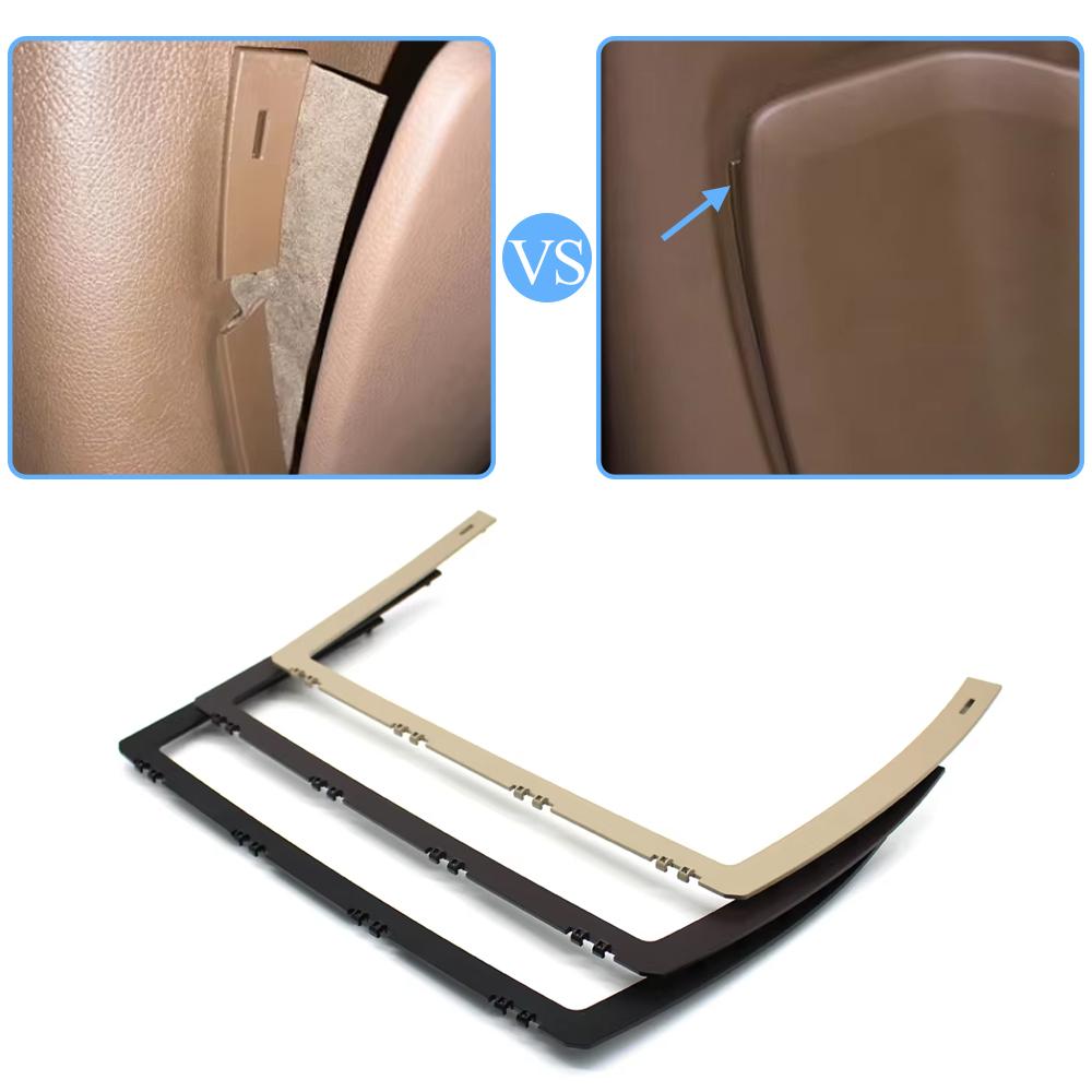 W222 Car Left Right Seat Storage Pocket Backrest Fixed Support Frame Trim For Benz S Class S300 S350 S450 S500 2014-2020