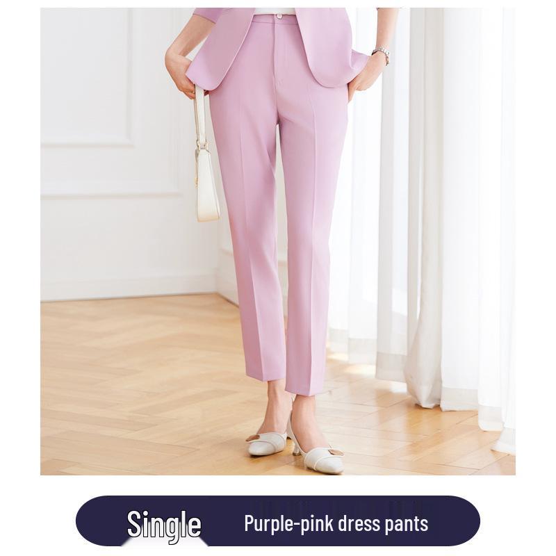 Женский профессиональный костюм с рукавом семь восьмых - Весенняя мода, формальное платье для работы и собеседований