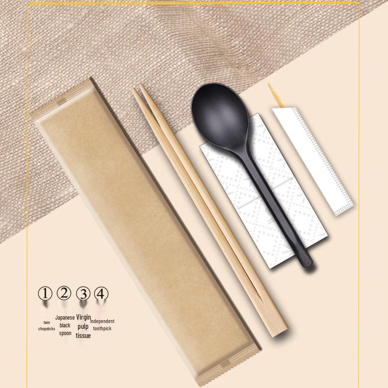 COFLYEE Disposable Takeout Tableware Set