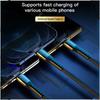 YKGBU1 USB Car 3-in-1 Phone Charging Cable Auto Accessories For Citroen C1 DS3 C2 C3 Vts C4 Saxo C4L C5 C6 C8 Xsara C3-XR Picasso SEGA