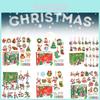 Набор брелоков для алмазной росписи Christmas Gift Blind Box, 15 шт., цветной акрил, DIY