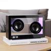 Wireless Transparent Speakers Support TF Card Portable Bluetooth-Compatible Speaker HIFI Soundbar LED Atmosphere Light