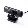 Sanwa Supply Conference USB Skype Black Wide-Lens Webcam, Connection, 150° Ultra-Wide Angle, Built-in Microphone, Compatible, CMS-V43BK