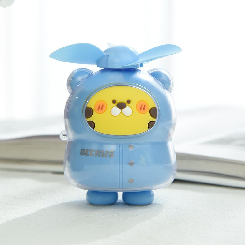 Мини USB Ручной Вентилятор Уличный Детский Охлаждение Мини Портативный Милый Маленький Вентилятор Подарок для Бизнеса Вентилятор для Весенней Прогулки