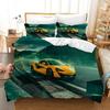 Sports Car Duvet Cover Sets Race Car Bedding Sets With Pillowcases For Teens Kids Boys Cool Bedroom Decor 23pcs Bedclothes