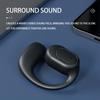 New 1Pc Bluetooth Wireless Earbud Headphones - 3D Surround Sound, Touch Control, Noise Cancelling Voice Call, Condenser Mic, Universal Phone Control