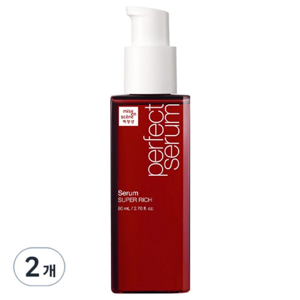 Mise-en-scène Perfect Super Rich Hair Serum, 80ml, 2 Pieces
