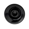 Musiclily Pro Guitar Top Hat Knob Inch Standard Bell Knob for USA Les Paul LP SG Gibson Electric Black of Guitar, (Set 4)