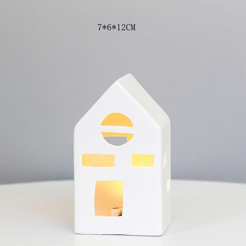 Керамический подсвечник Керамический подсвечник для чайной свечи Аромалампа для дома Декор для спальни Подарок на новоселье