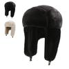 Winter Warm Hairy Lei Feng Hat Unisex Outdoor Sports Ski Caps Leisure Cold Hats Thick Bomber Cap