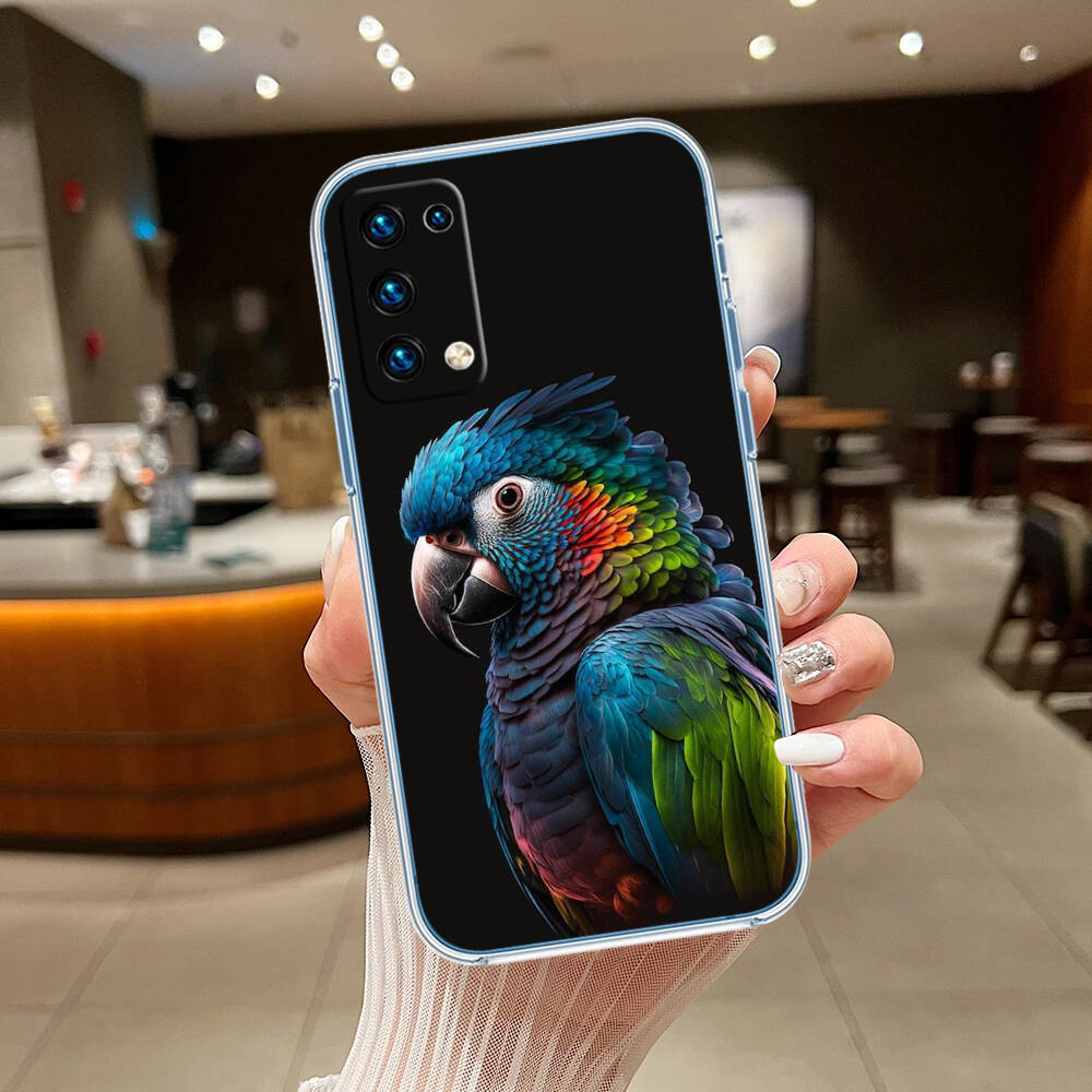 Parrot Phone Case for Motorola G14 G15 G24 G30 G31 G32 G34 G41 G42 G51 G52 G50 G60S G60 G62 G72 G71 G73 G84 G85 G200 E32