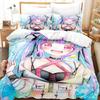 Новый комплект постельного белья Nyubara Reona Single Twin Full Queen King Size, комплект постельного белья Aldult Kid Bedroom Duvetcover Sets 3D Print Anime