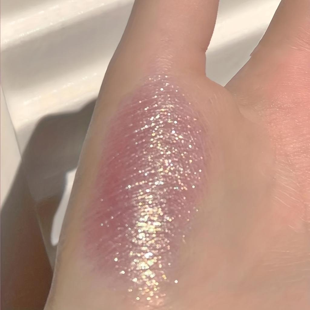 Hourly Light Monochrome Eye Shadow Glitter Sequins Pearlescent Highlight Brightening Convenient Student Eye Shadow Palette