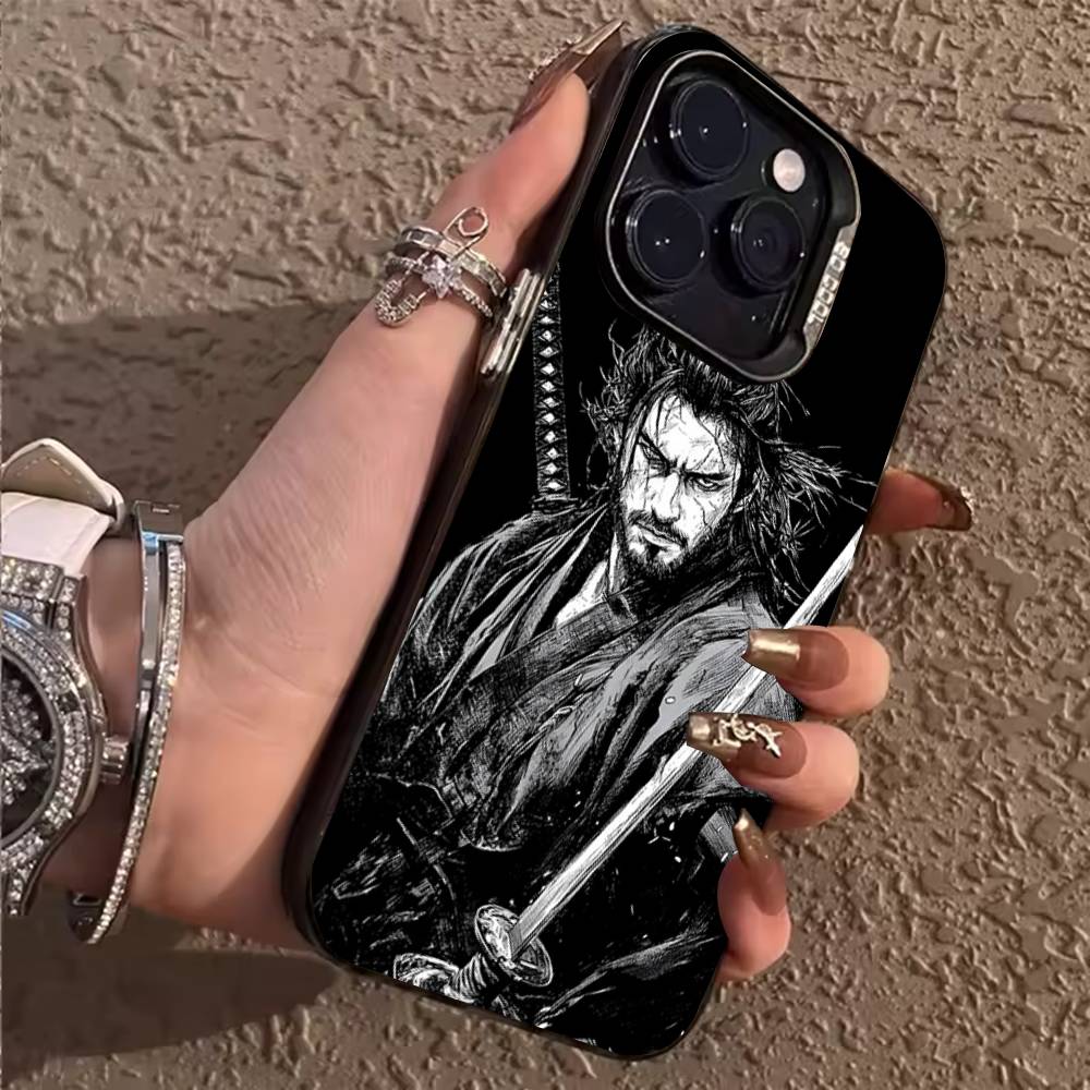 V-Vagabond Miyamoto Musashi Phone Case For iPhone 17,16,15,14,13,12,11,Pro,MAX,Plus TPU Soft To Skin-friendly Cover